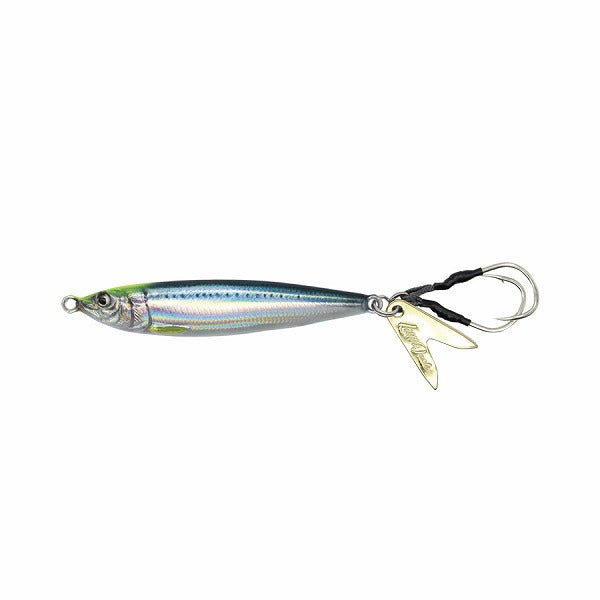 Little Jack Metal Jig Metal Adict Type-Zero 40g #07 Chart Head Sardine Glowbelly