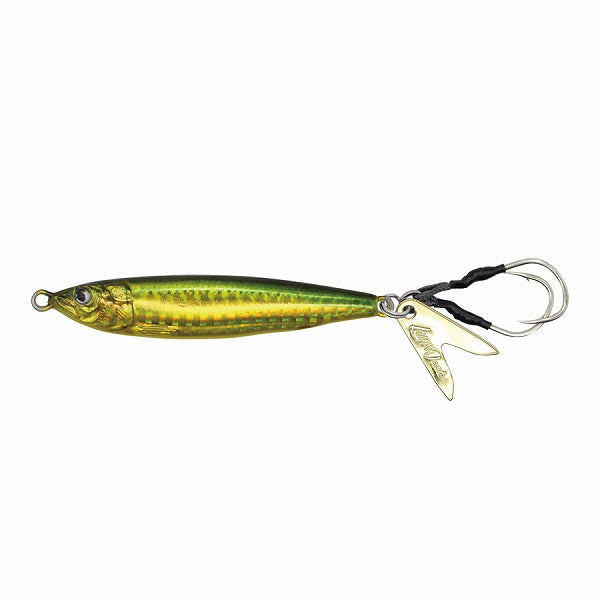 Little Jack Metal Jig Metal Adict Type-Zero 60g #05 Green Gold Sardine UV