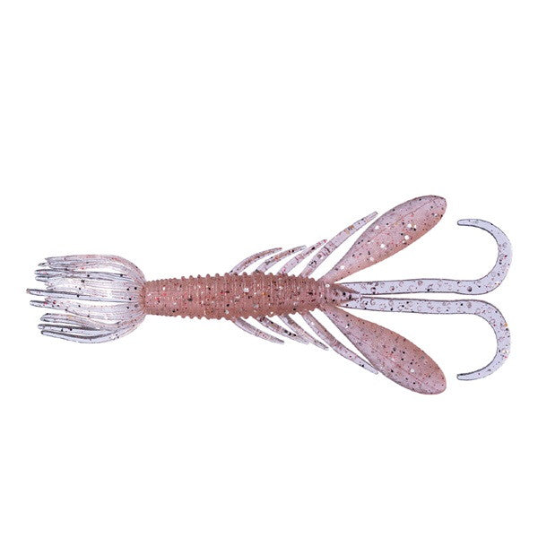 O.S.P Worm DoLive Hog 2.5inch W086 Bay Area Glow Shrimp