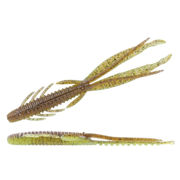 O.S.P Worm DoLive Shrimp 3inch SW TW209 Green Pumpkin/Chart SW