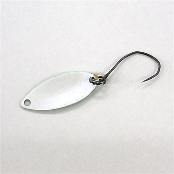 blank white spoon fishing lure rodio craft blind Flanker Blinde Flanker 0.4g