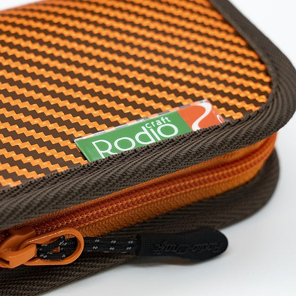 Rodio Craft Lure Case Carbon Wallet M Hologram Orange　