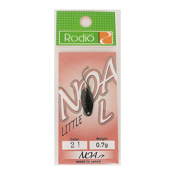 Rodio Craft Spoon Noa-L 0.7g #21 Black (matt)