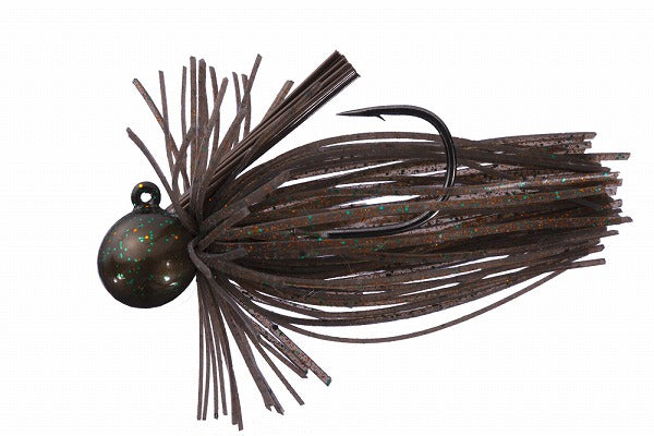 O.S.P Rubber Jig JIG ZERO THREE 7g KT Dark Smoke Copper & Green Flake