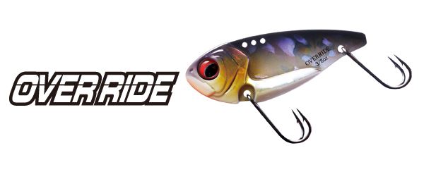 O.S.P Bass Lure Over Ride 1/4oz Silver Mirror Shad