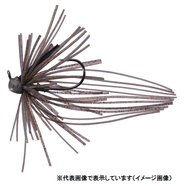 O.S.P Rubber Jig JIG ZERO FIVE Tugger 2.2g KT Dark Smoke/Copper Flake