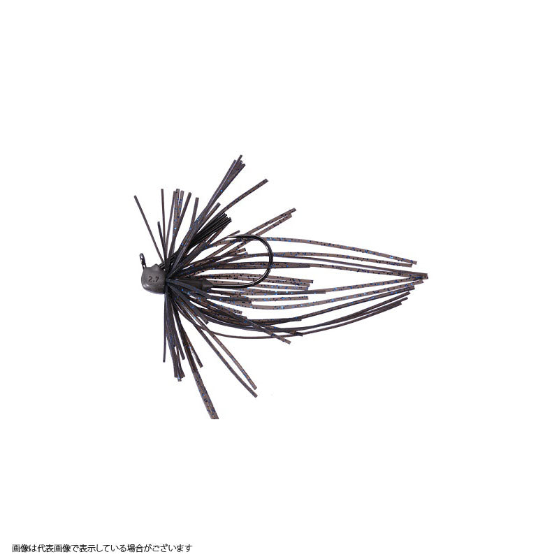 O.S.P Rubber Jig JIG ZERO FIVE Tugger 2.7g KT Dark Smoke/Blue Flake