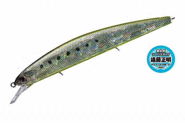 O.S.P Seabass Lure Rudra 130S Icle Oily Clear Bait