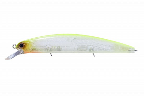 O.S.P Bass Lure Varuna-F GH64 Chart Back Ghost