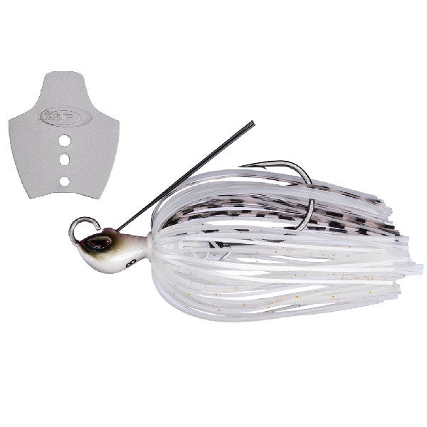 O.S.P Metal Blade Jig 3/8oz BJ50 Vivid Pearl White