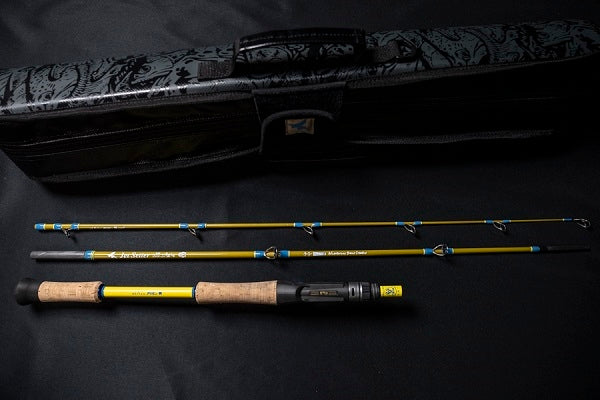 baitcasting rod amazon JetSlow JetSetter 506C Amazon Morpho (Baitcasting 3 Piece)
