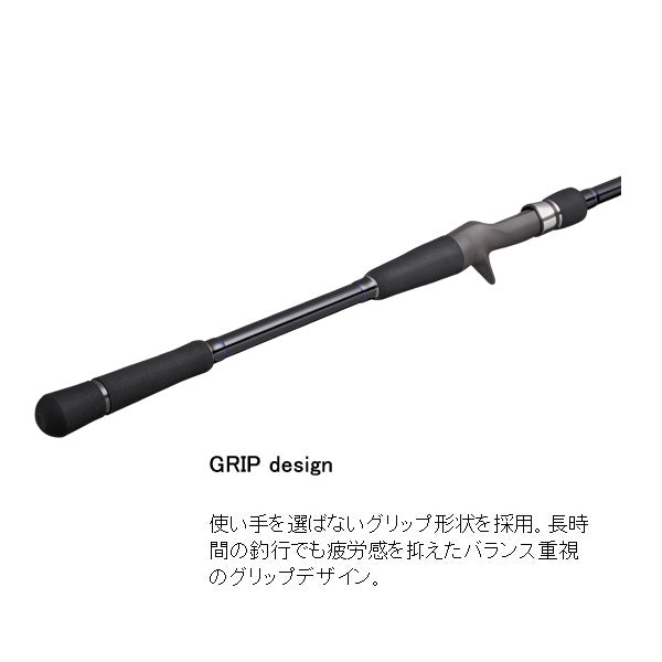 Major Craft Heavy Rockfish Rod Solpara Hard Rock model SPHR-B802MH (Baitcasting 2 piece)