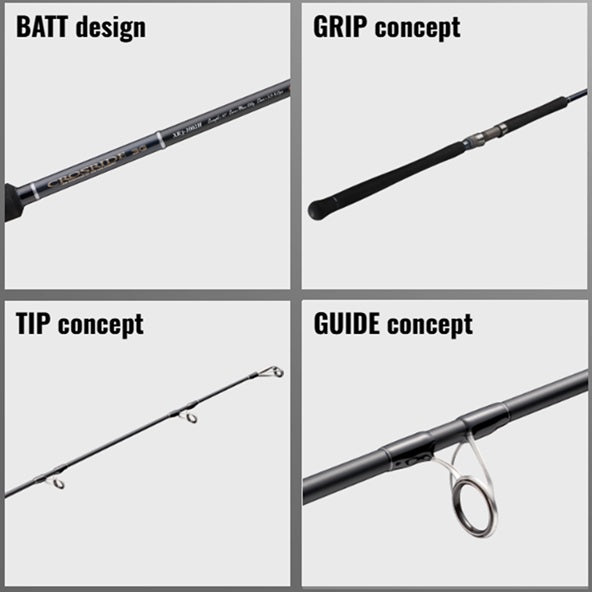 Major Craft Crosride 3G Light Shore Jigging model XR3-1002MH (Spinning 2 piece)