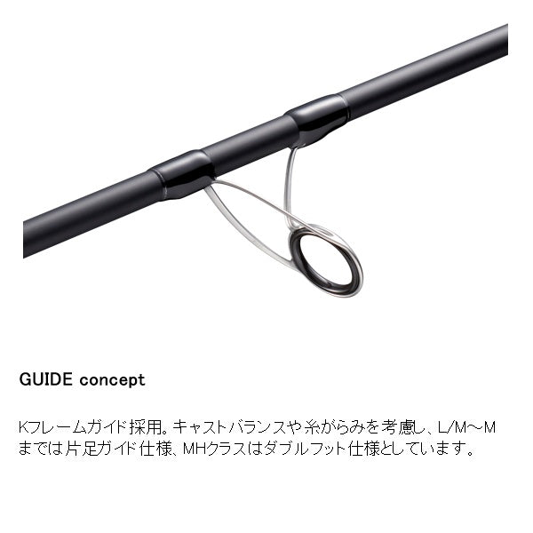 Major Craft Seabass Rod TiDrift 3G TD3-1102MH (Spinning 2 piece)