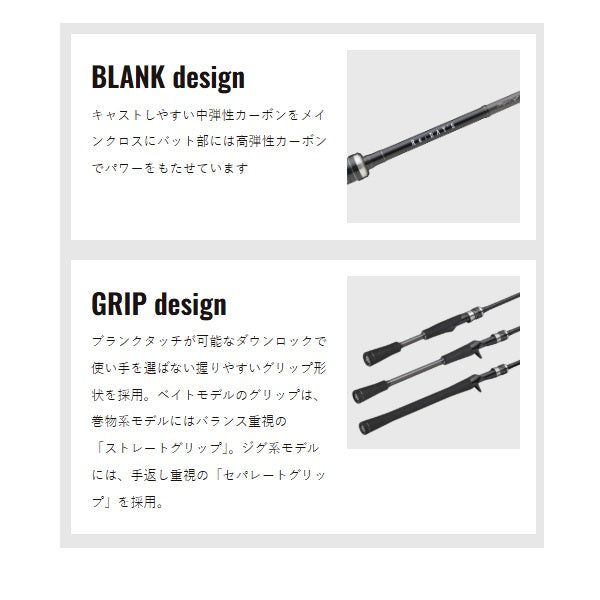 Major Craft Bass Rod Re: Day's RDC-632MH (Baitcasting 2 piece)