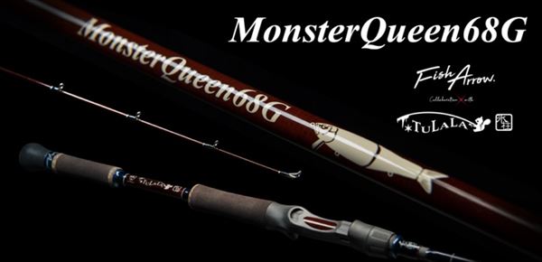 Fish Arrow Bass Rod Monster Queen68G (Baitcasting 1 Piece)