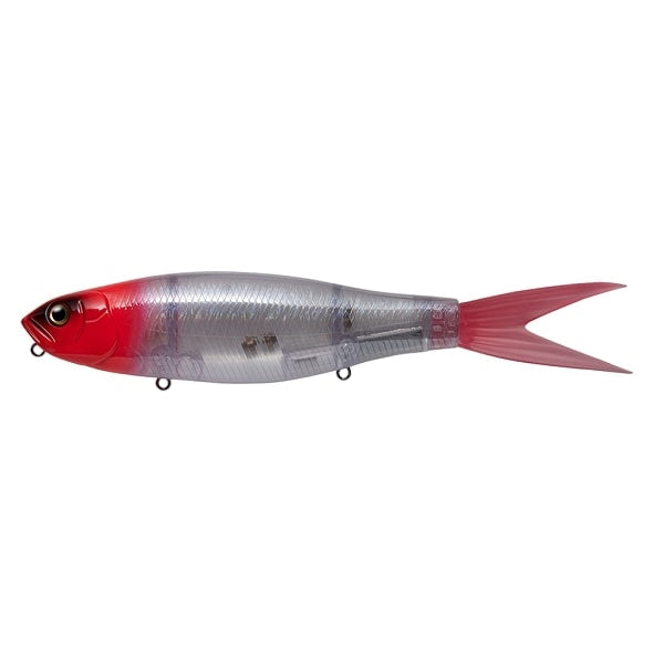 Fish Arrow Seabass Luer Dart Jack #12 Clear Red Head