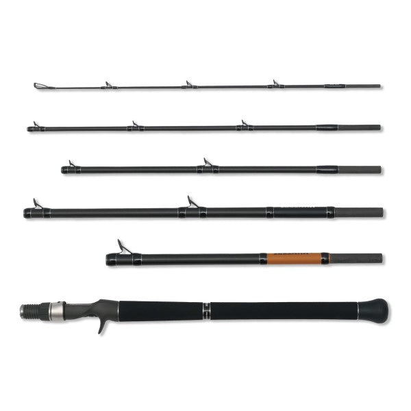 Monster Kiss Salt Lure Rod Hunters HT-7/8 (Baitcasting 5-6 Piece)