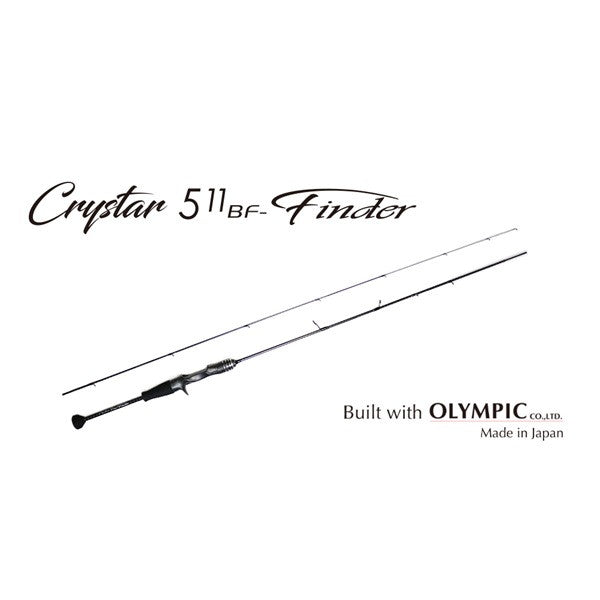 Clear Blue Ajing Rod Crystar 511BF-Finder (Baitcasting 2 piece)