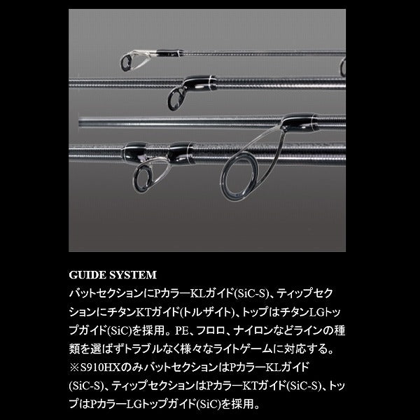 Xesta Rockfish Rod Black Star Hard B85MHX Versatile Bait Rocker (Spinning 2 Piece)