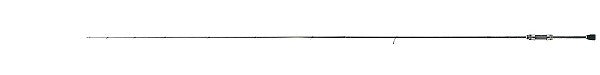 Xesta Ajing Rod Black Star Solid Second Generation S610-S Solid Friction (Spinning 2 Piece)