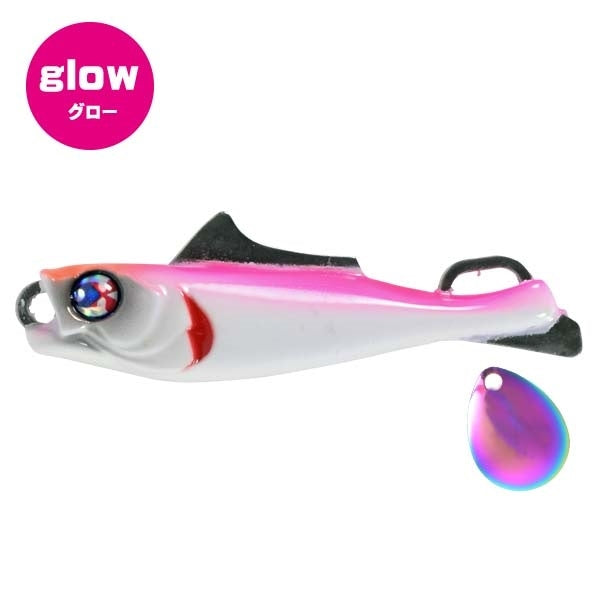 Xesta Metal Jig Ebira Blade 40g #206 Pink Pearl Full Glow