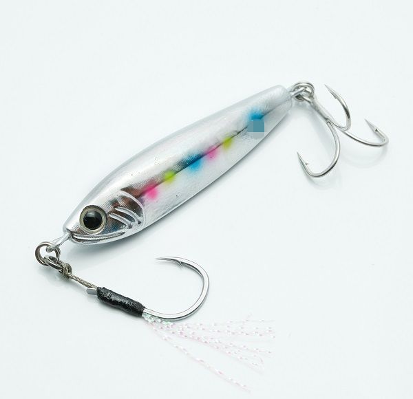 Zeake Metal Jig F-Sardine 10g FS007 Rainbow Candy