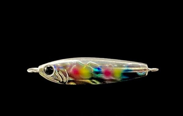 Zeake Metal Jig F-Sardine 20g FS007 Rainbow Candy