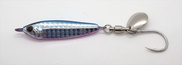 Zeake Metal Jig F-Sardine Blade 30g Blue Pink UV