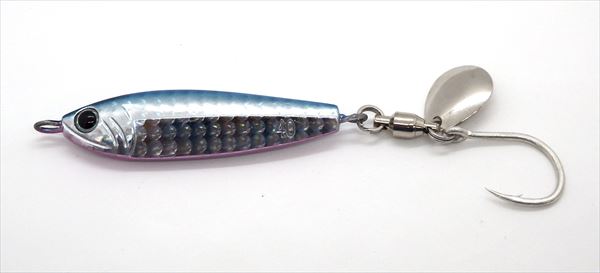 Zeake Metal Jig F-Sardine Blade 40g Blue Pink UV