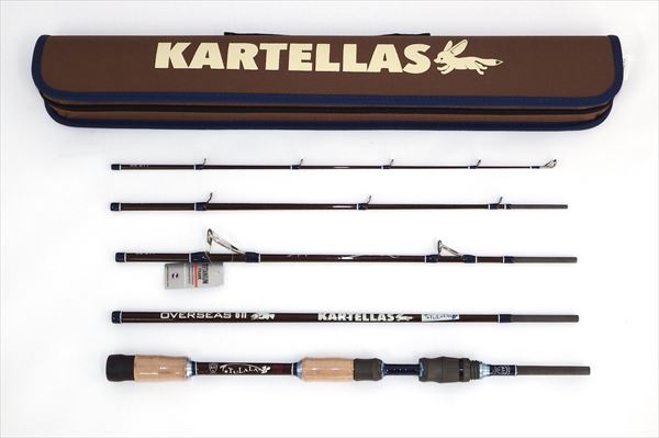 Extreme Salt Lure Rod Kartellas x Tulala Over Seas 611 (Spinning 5 Piece)