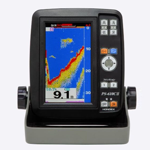 Hondex Fish finder PS-610C II-V 5-type Wide portable fish finder Value set
