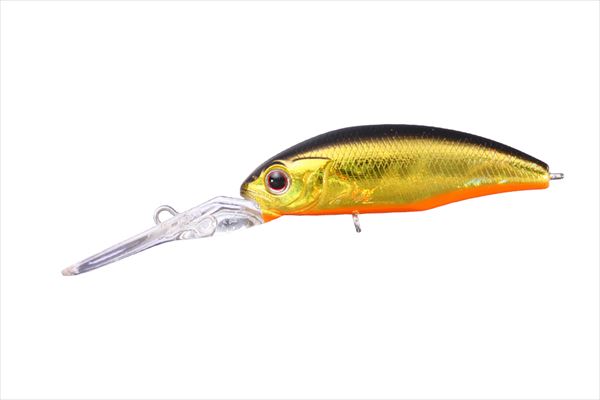 O.S.P Bass Lure Dunk 48F Black Gold Orange Berry H04