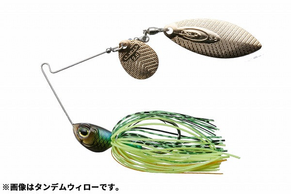 O.S.P Spinnerbait High Pitcher 1/2oz Double Willow S38 Sunfish Tiger