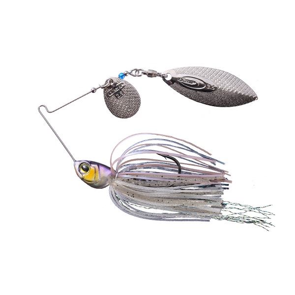 O.S.P Spinnerbait High Pitcher 1/4oz Tandem Willow Spark Ice Shad ST17