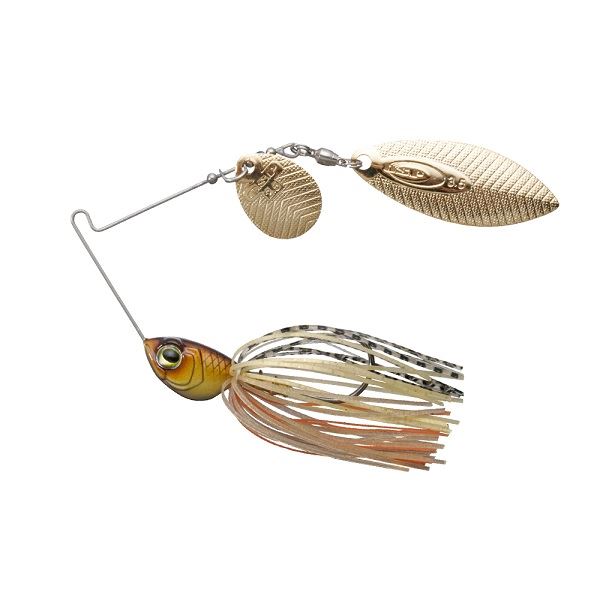 O.S.P Spinnerbait High Pitcher 1/4oz Tandem Willow Killer Gold S22