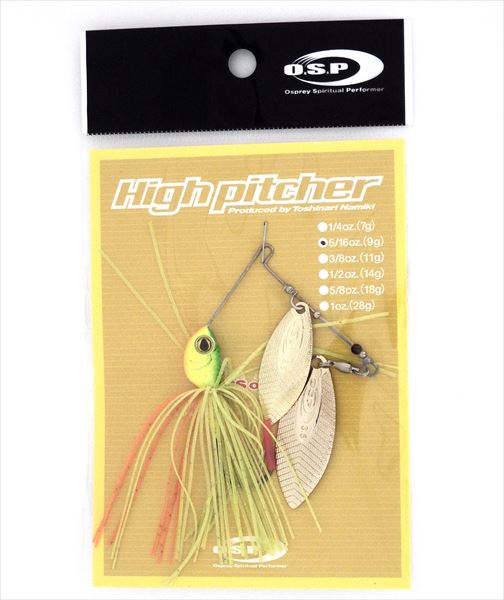 O.S.P Spinnerbait High Pitcher 5/16oz Double Willow Impact LC