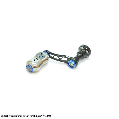 Livre F.V35-38 S Handle Fino Knob for Shimano S2 (Black P+Blue G)