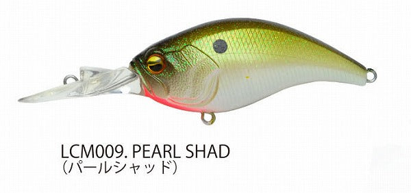 Raid Japan Bass Lure Level Crank MID 009.Pearl Shad