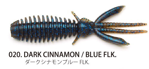 Raid Japan EGU-Bug Dark Cinnamon Blue Flk