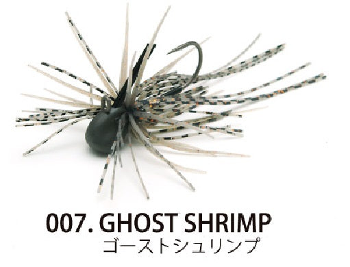 Raid Japan Rubber Jig EGU-Dama Type-Level 2.5g Ghost Shrimp