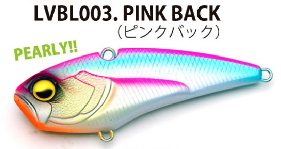 Raid Japan Bass Lure Level Vib Boost 14g Pink Back