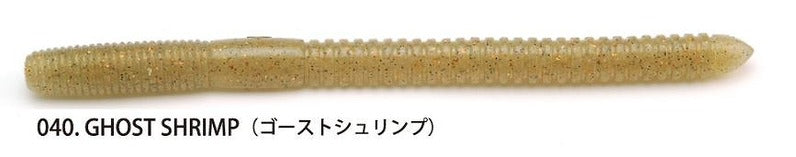 Raid Japan Fat Whip 5-Inch Heavy Weight Ghost Shrimp