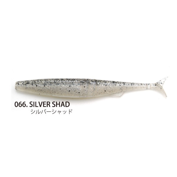 Raid Japan Worm Fantastick 4.8inch 066 Silver Shad