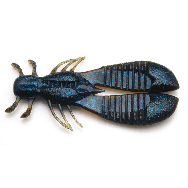 Raid Japan Worm EGU Chunk 4inch 020 Dark CinnamonBlue FLK