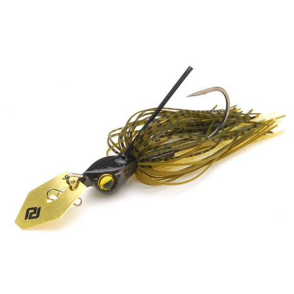 Raid Japan Bladed Jig Maxx Blade Type-Speed 14g 01 Green Pumpkin Shad