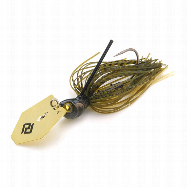 Raid Japan Bladed Jig Maxx Blade Type-Power 14g 01 Green Pumpkin Shad