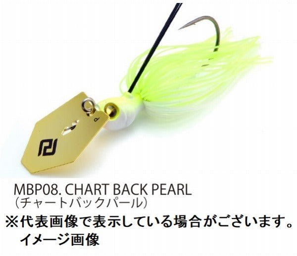 Raid Japan Bladed Jig Maxx Blade Type-Power 11g Chartback Pearl