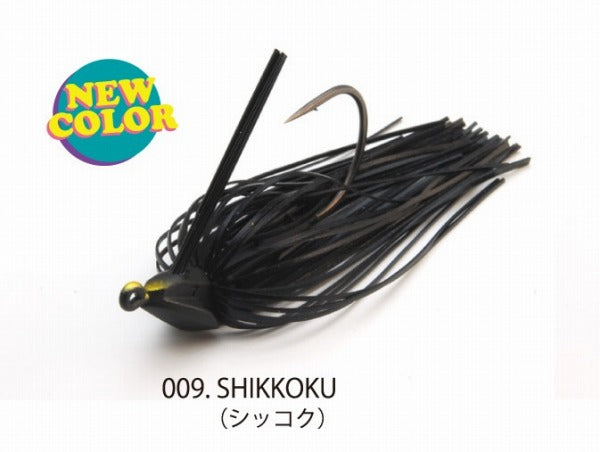 Raid Japan Rubber Jig Head Slide 11g Sikkoku