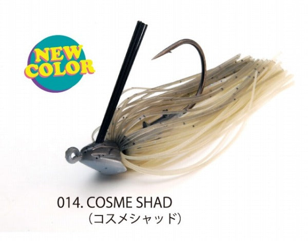 Raid Japan Rubber Jig Head Slide 11g Cosme Shad